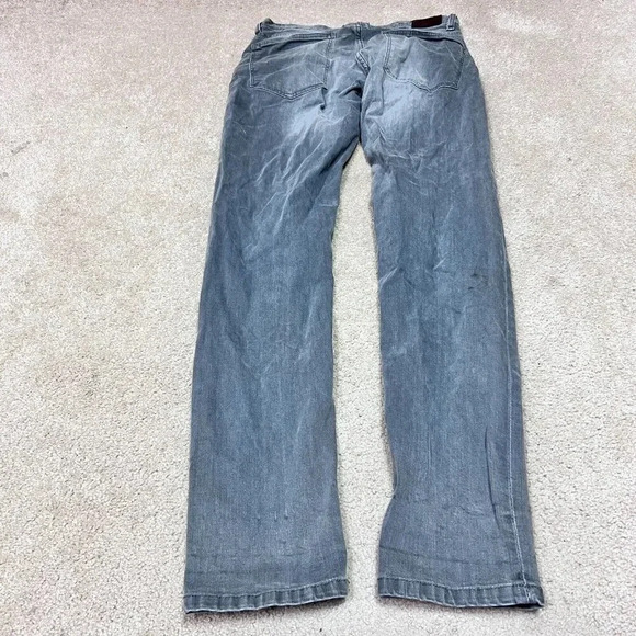 Zara Men's Jeans Skinny Gray Size 31x32 Pockets - Picture 12 of 12